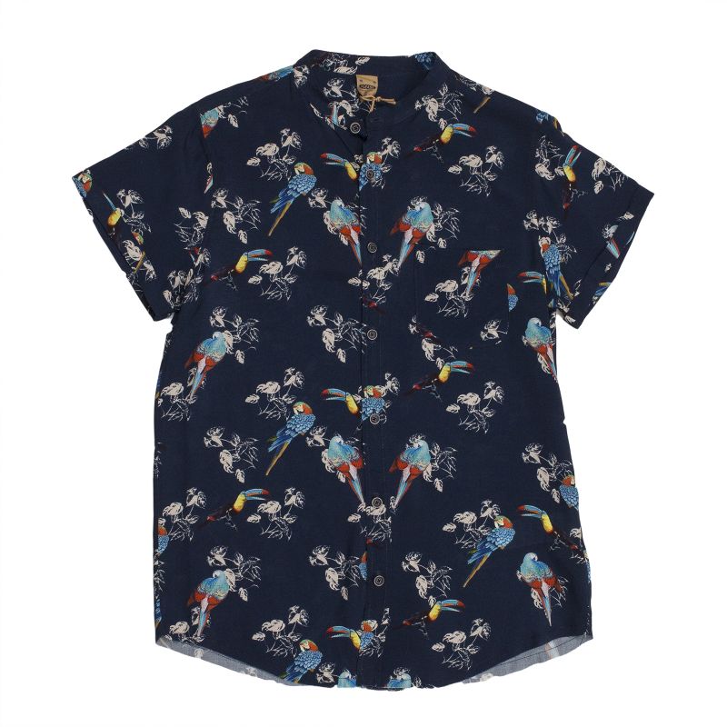 Рубашка "попугай" для мальчика